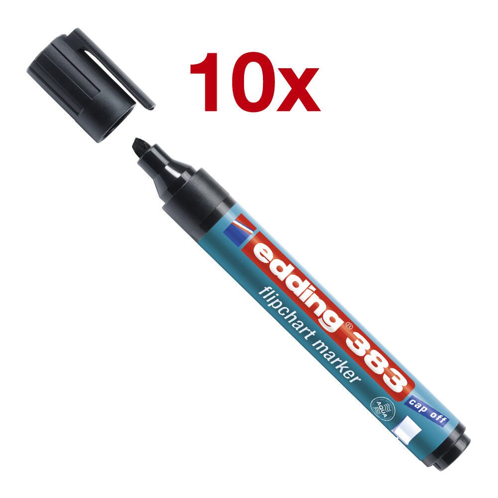 edding 383 Flipchart-Marker 1.0 - 5.0 mm Schwarz
