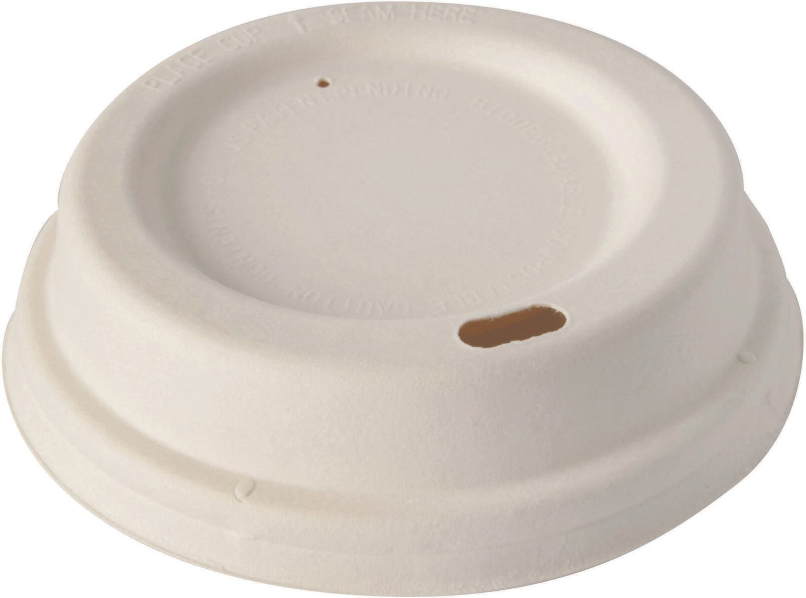 PAPSTAR pure Deckel für Einweg-Kaffeebecher 8 cm weiß
