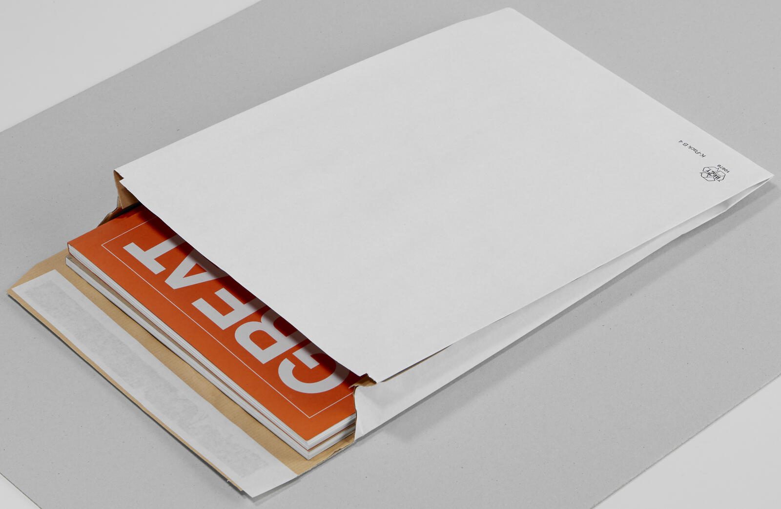 MAILmedia K-Pack® Polstertaschen für DIN B4 weiß