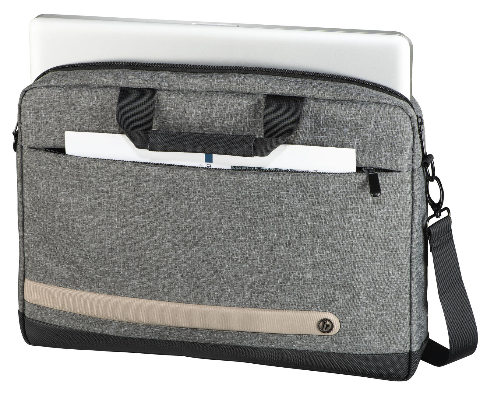 Hama Laptoptasche Terra grau bis 39,6 cm (15,6 Zoll)