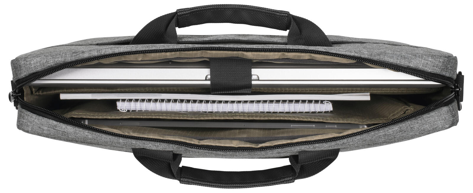 Hama Laptoptasche Terra grau bis 39,6 cm (15,6 Zoll)