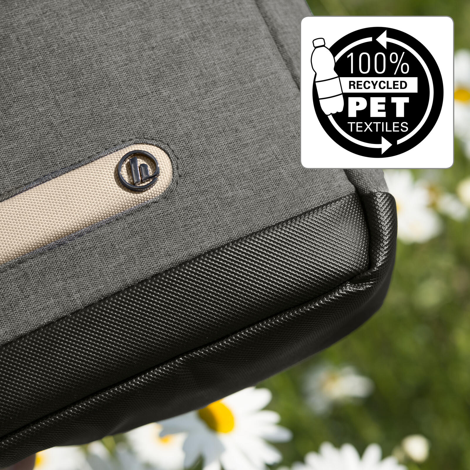 Hama Laptoptasche Terra grau bis 39,6 cm (15,6 Zoll)