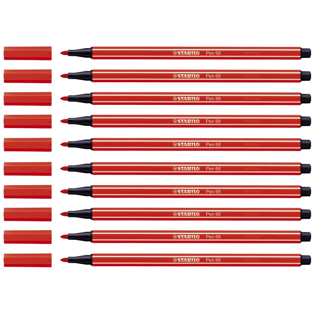 STABILO Filzstifte Pen 68 Rot