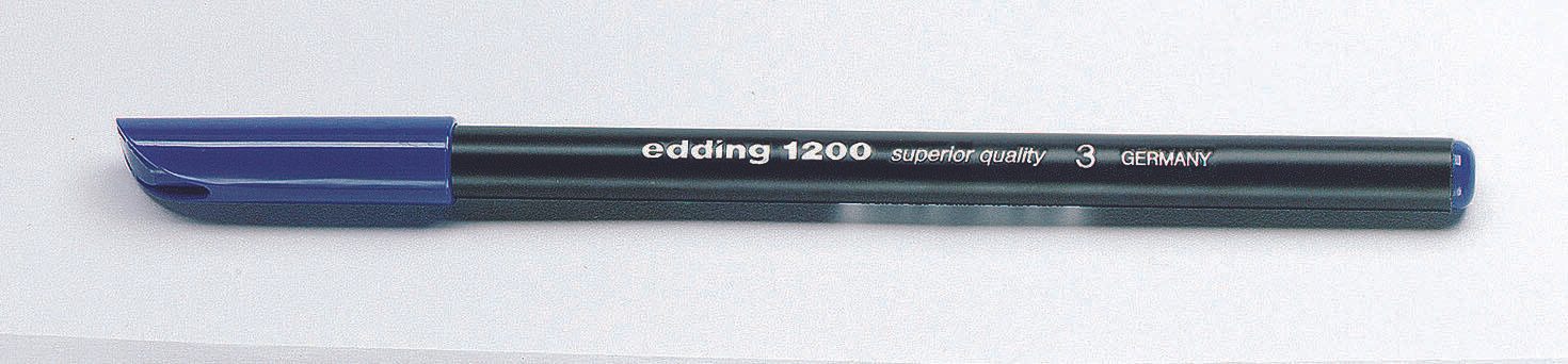 edding Filzstifte 1200 Blau