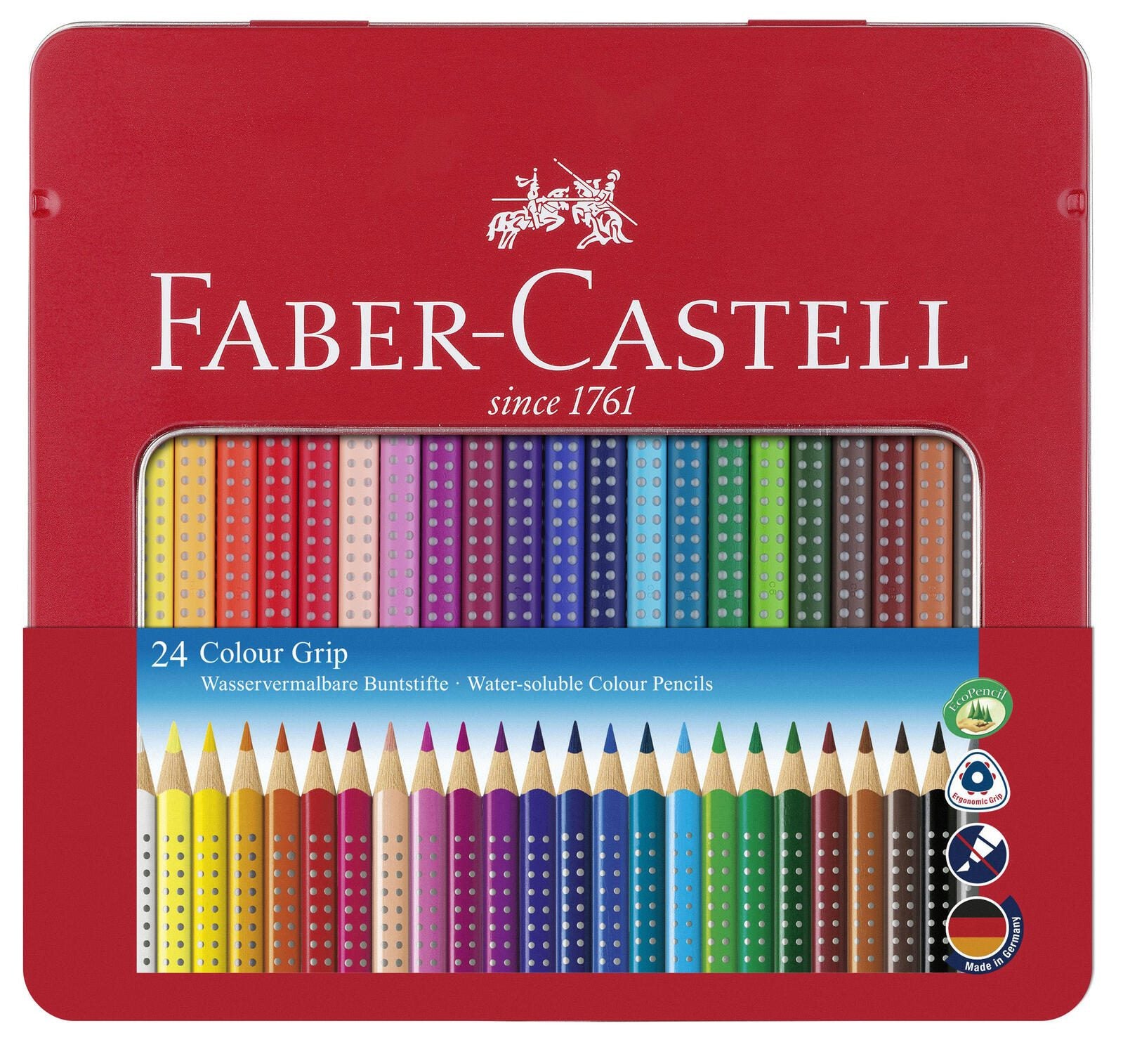 FABER-CASTELL Buntstifte Colour GRIP Mehrfarbig