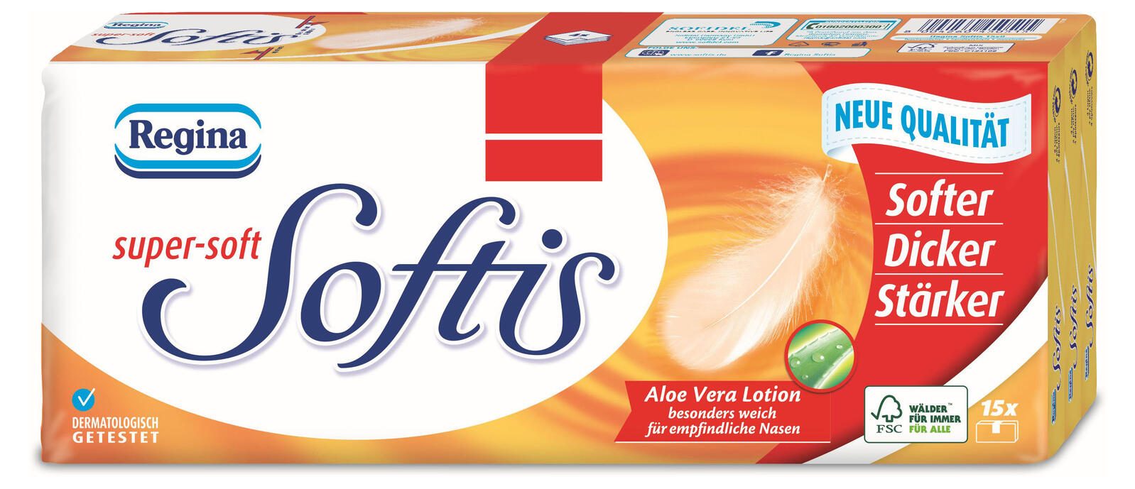 Softis Taschentücher Aloe Vera 4-lagig