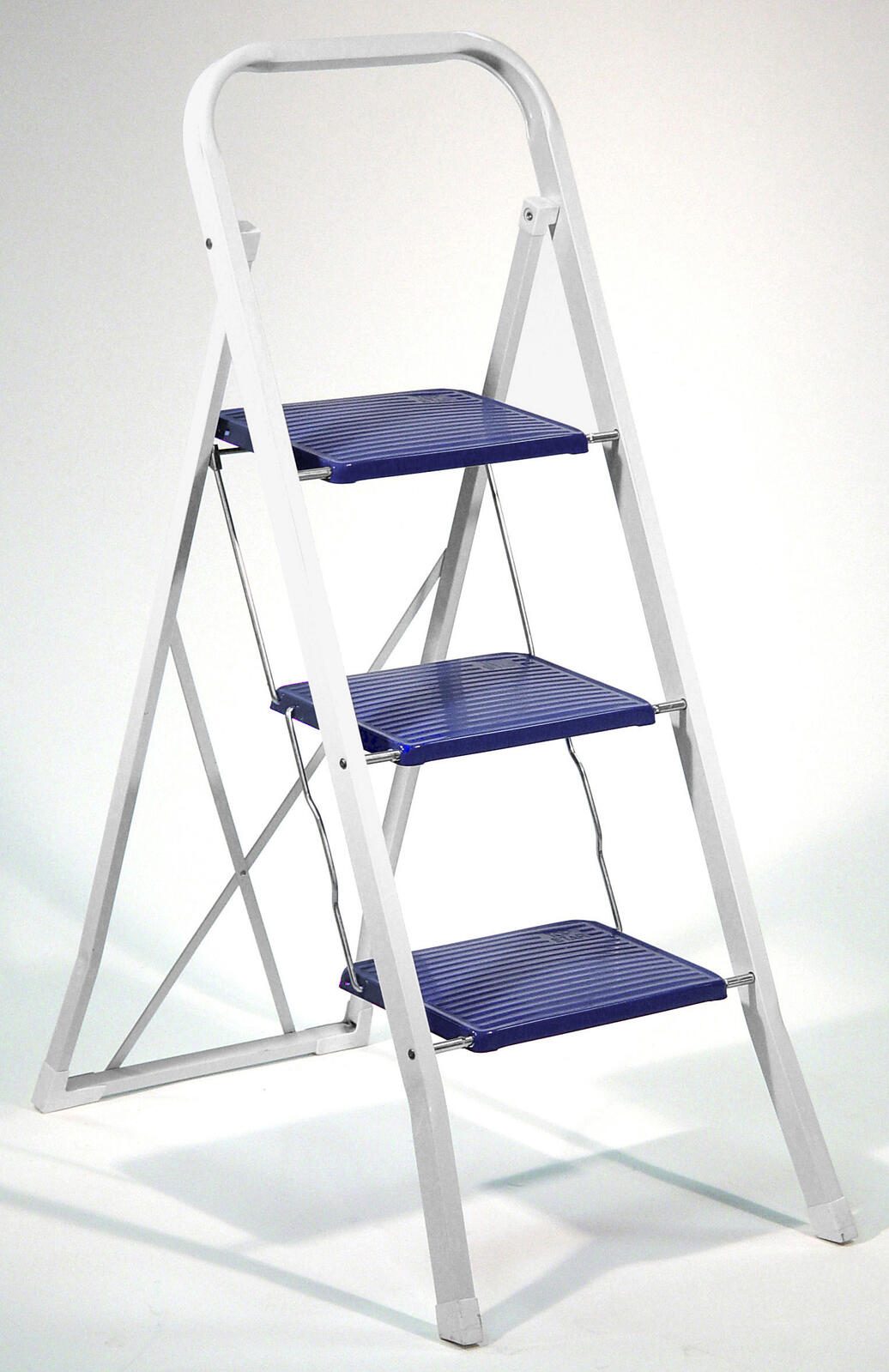Klapptritt farbsortiert 3 Stufen, H: 104,0 cm