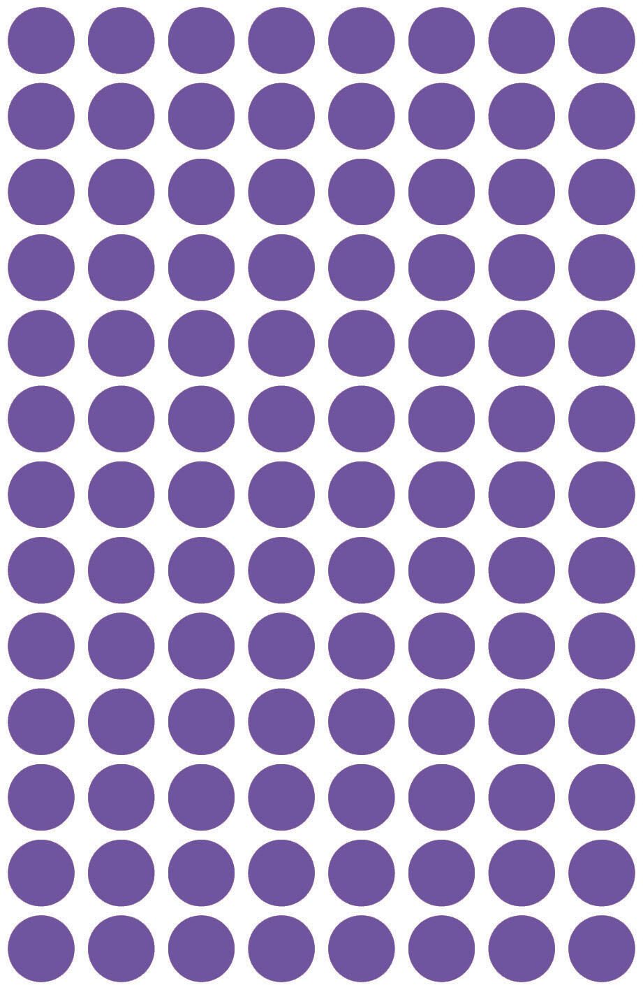 AVERY Zweckform Klebepunkte Ø 8,0 mm violett