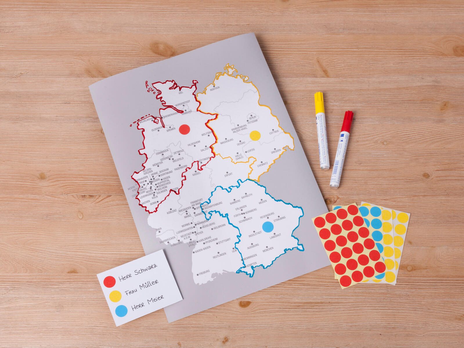 AVERY Zweckform Klebepunkte Markierungspunkte taupe Ø 12mm Ø 12,0 mm taupe