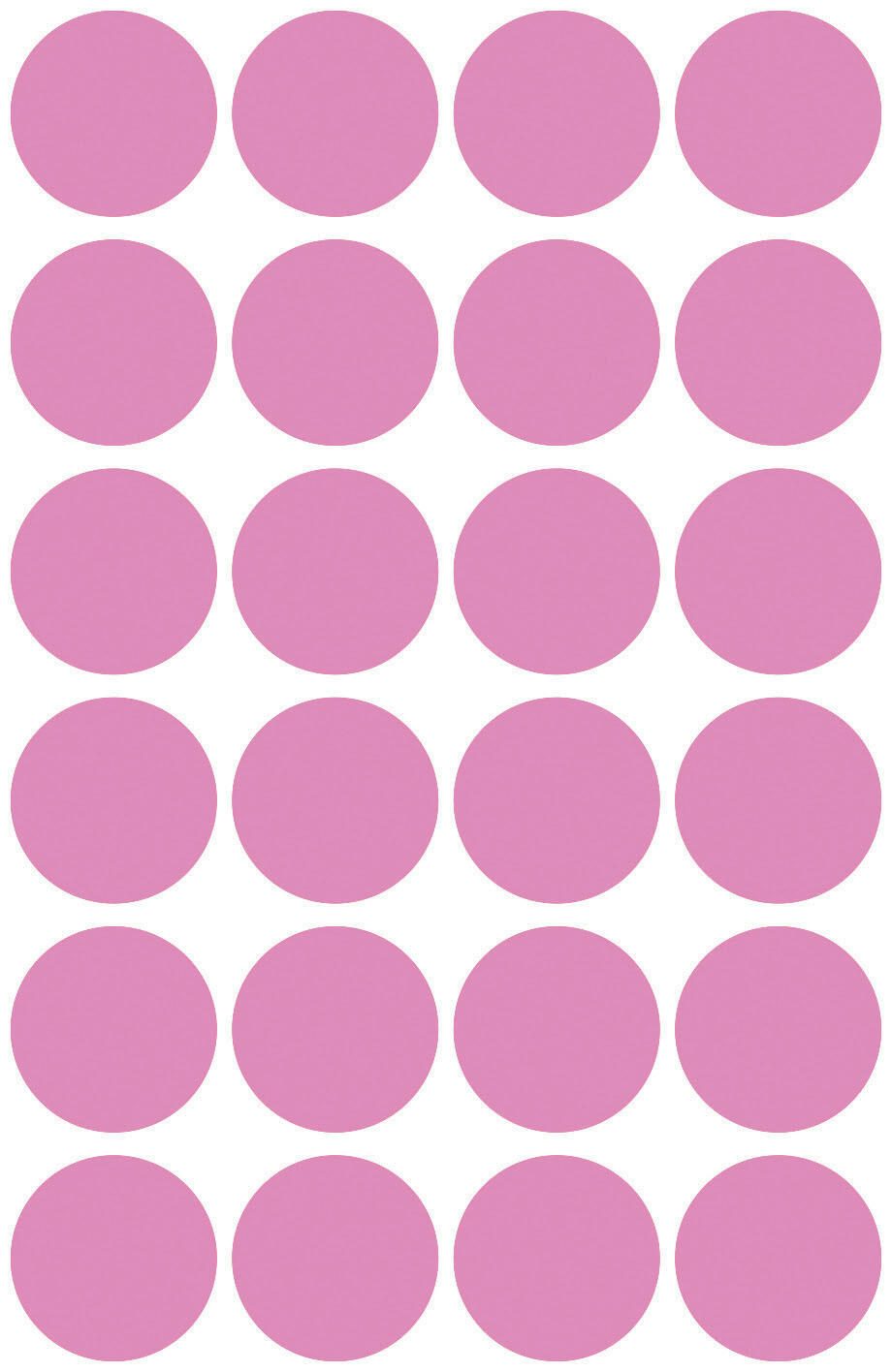 AVERY Zweckform Klebepunkte Ø 18,0 mm rosa