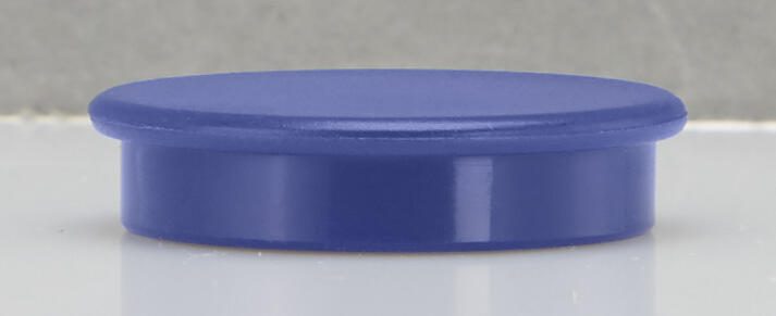 Magnete Ø 2,4 x 0,63 blau