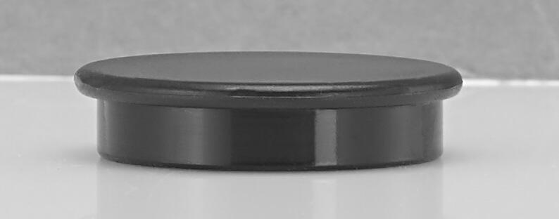 Magnete Ø 3,8 x 1,03 schwarz