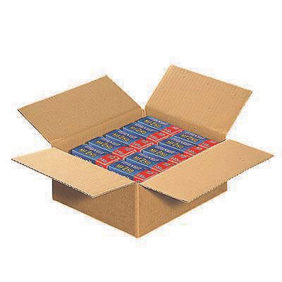 Nestler Wellpapp-Faltkartons 1-wellig braun 26,0 x 22,0 x 10,0 cm