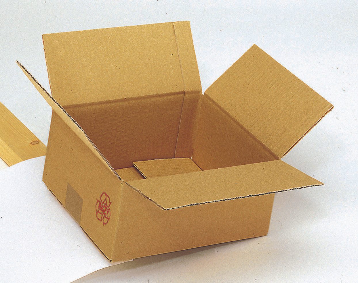 Nestler Wellpapp-Faltkartons 2-wellig braun 30,0 x 20,0 x 15,0 cm
