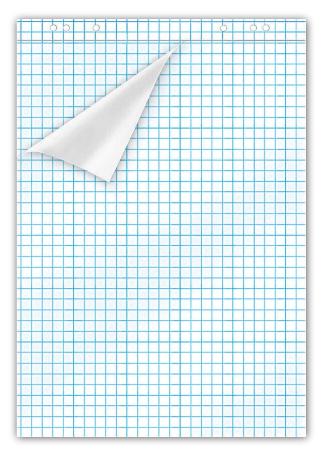 Flipchart-Papier 80 g/m² weiß