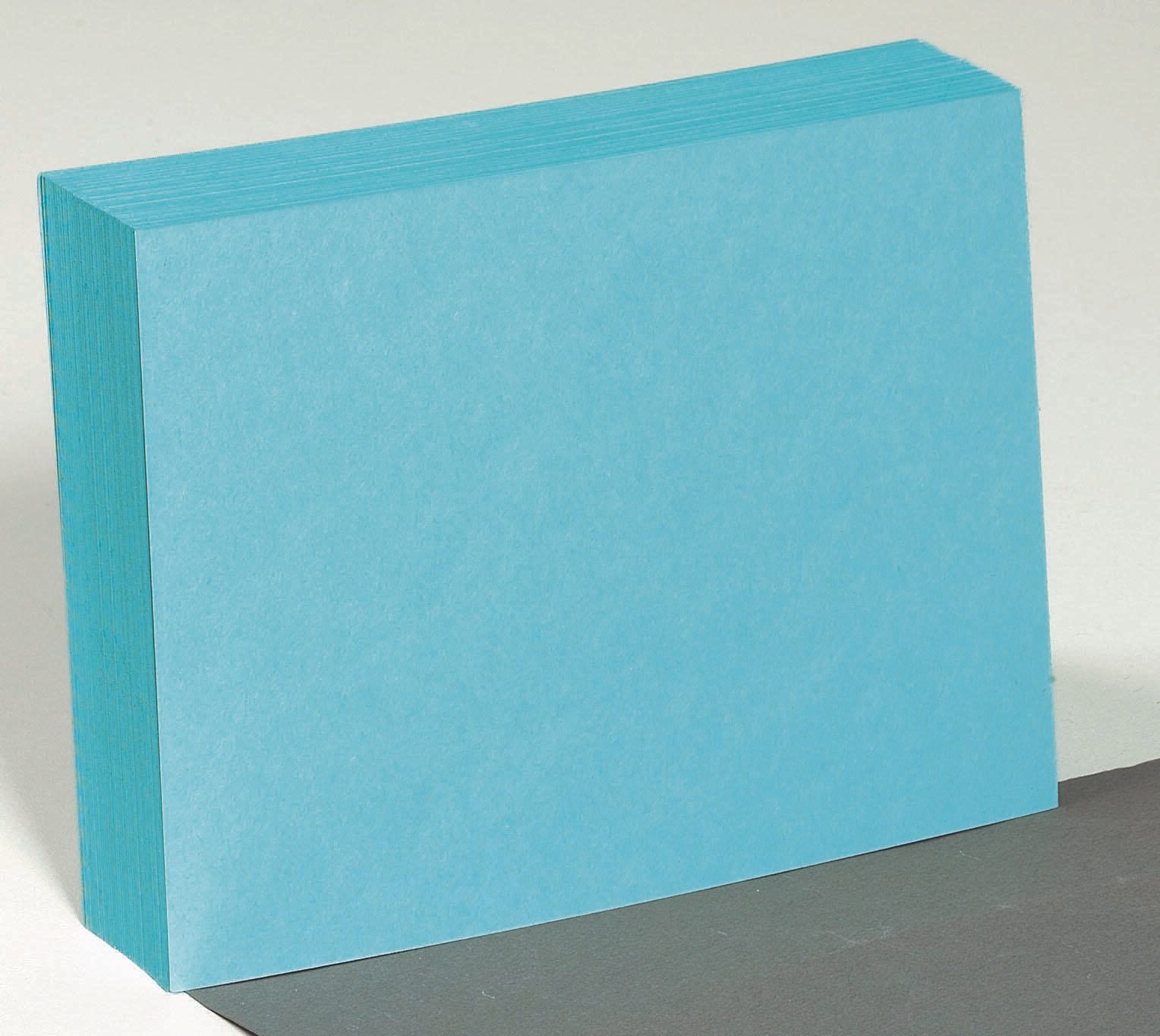 Karteikarten DIN A6 blanko blau