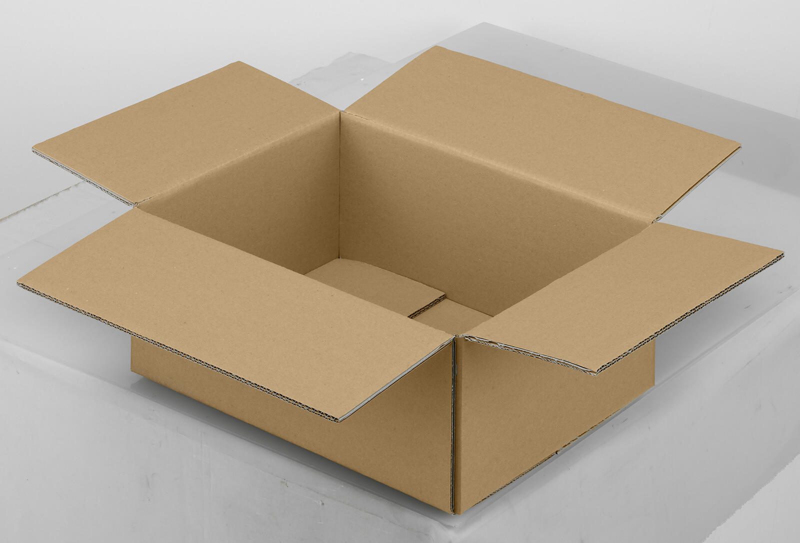 Nestler Wellpapp-Faltkartons 2-wellig braun 43,0 x 31,0 x 15,0 cm