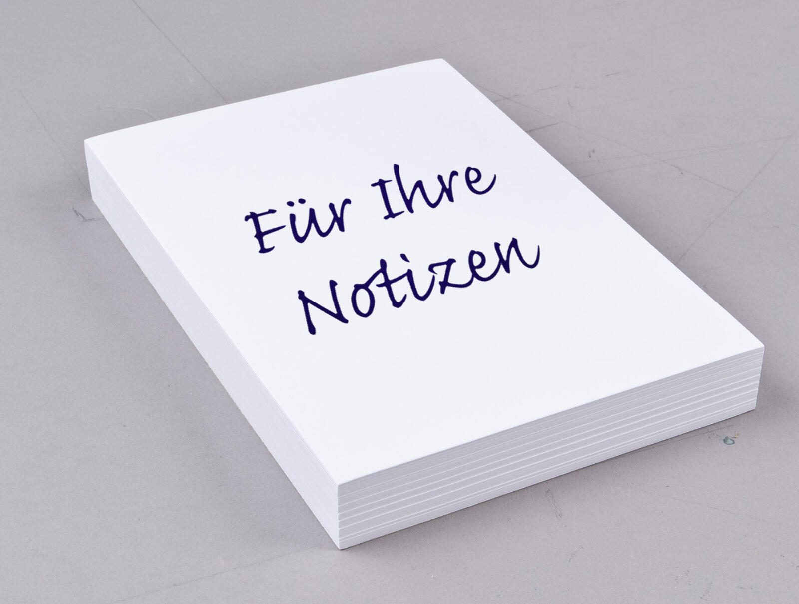 Notizpapier 14.8 cm x 21 cm weiß