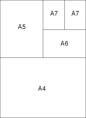 Notizpapier 7.4 cm x 10.5 cm weiß