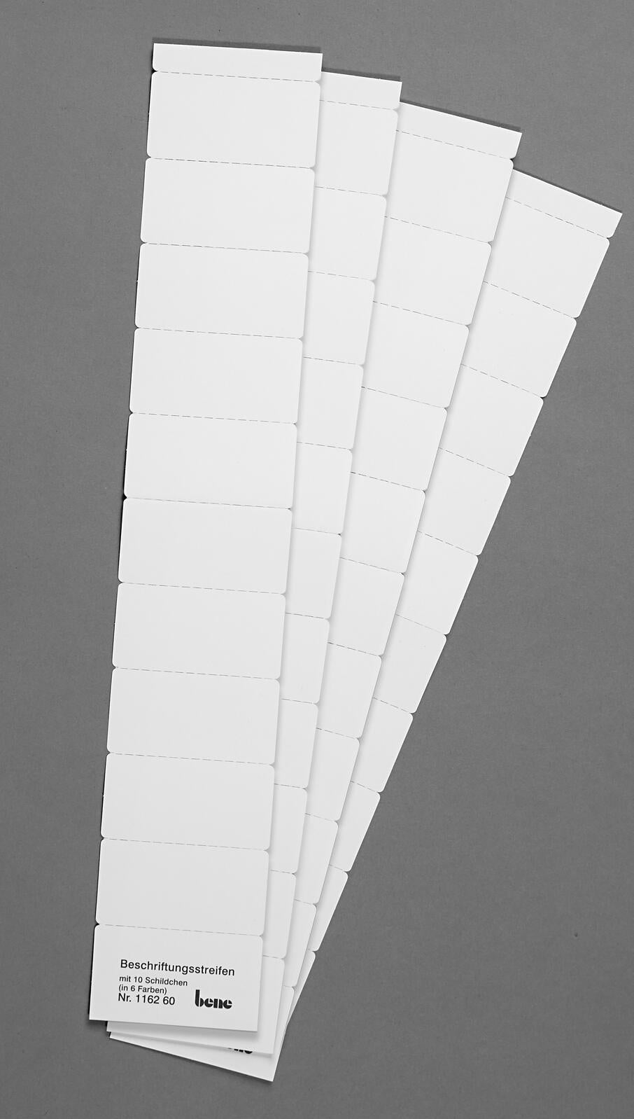bene Beschriftungsschilder für Hängeregister 6,0 x 3,0 cm