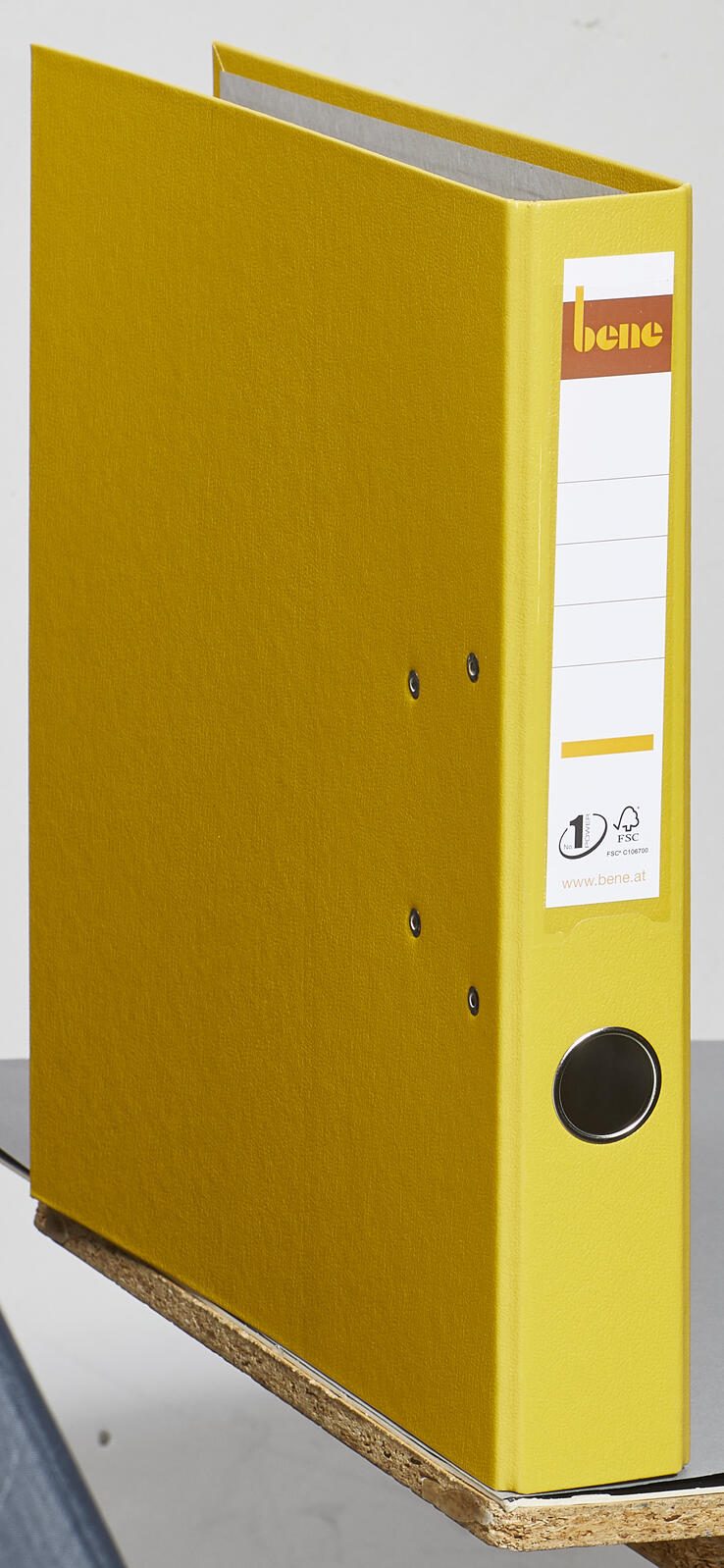 bene Ordner Rückenbreite 5.2 cm DIN A4 Kunststoff gelb