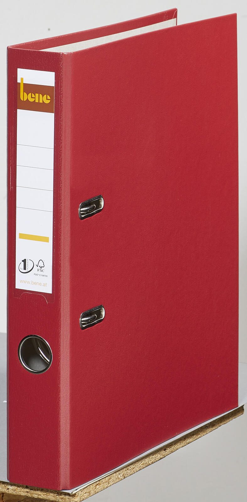 bene Ordner Rückenbreite 5.2 cm DIN A4 Kunststoff rot