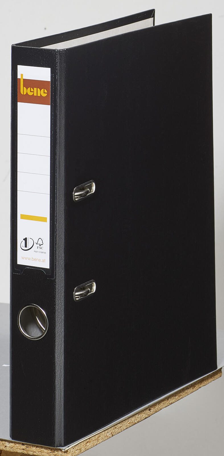 bene Ordner Rückenbreite 5.2 cm DIN A4 Kunststoff schwarz