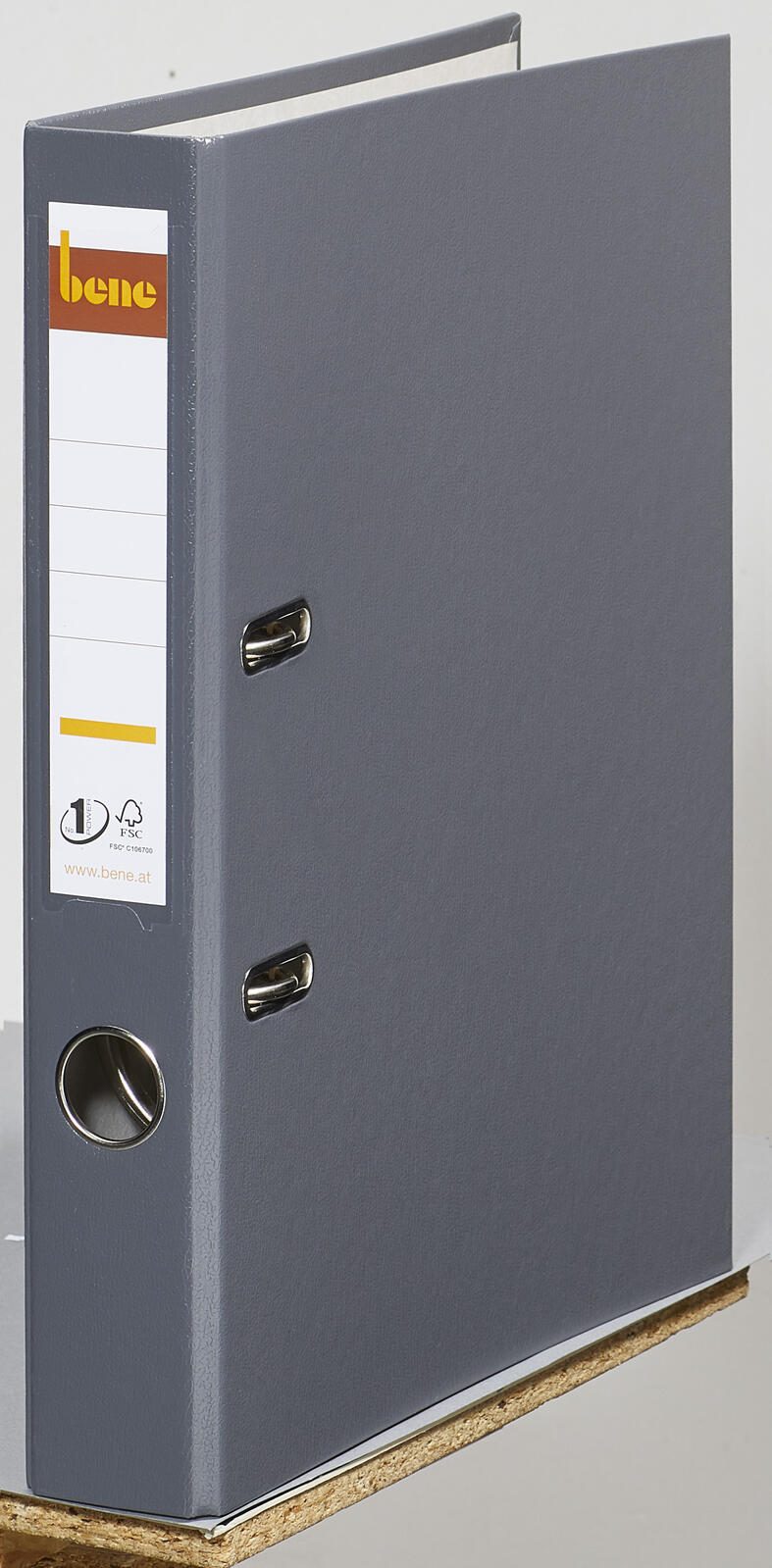 bene Ordner Rückenbreite 5.2 cm DIN A4 Kunststoff schiefer