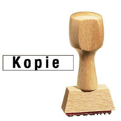 Textstempel 'KOPIE'