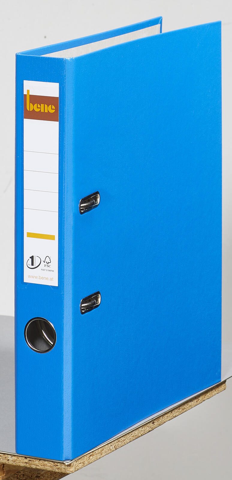 bene Ordner Rückenbreite 5.2 cm DIN A4 Kunststoff blau