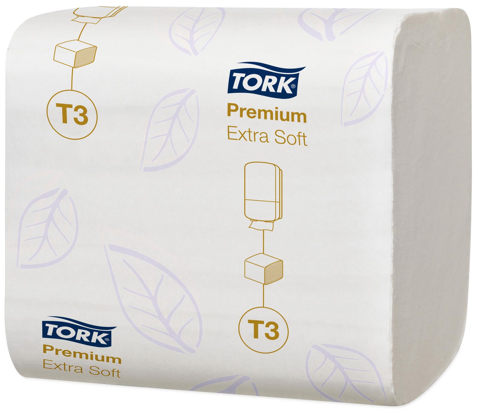 TORK Einzelblatt-Toilettenpapier 2-lagig
