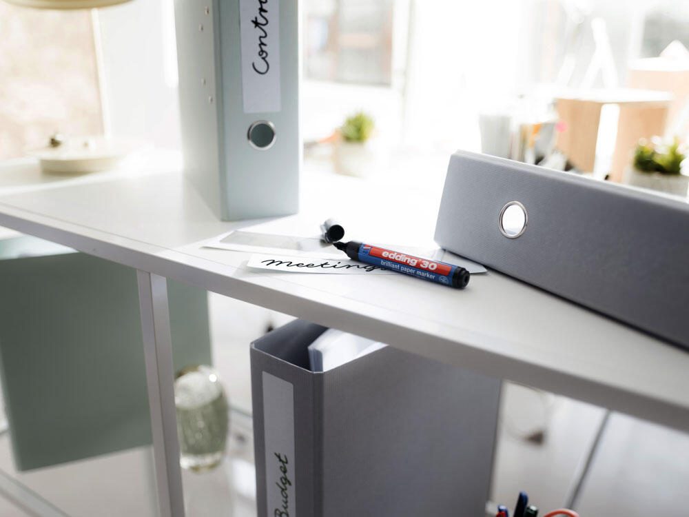 edding Permanentmarker 1.5 - 3.0 mm Schwarz