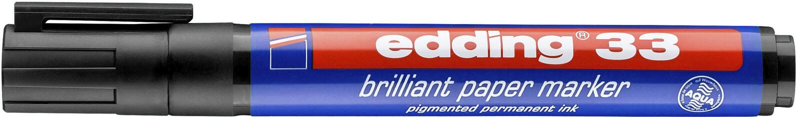 edding Permanentmarker 1.0 - 5.0 mm Schwarz