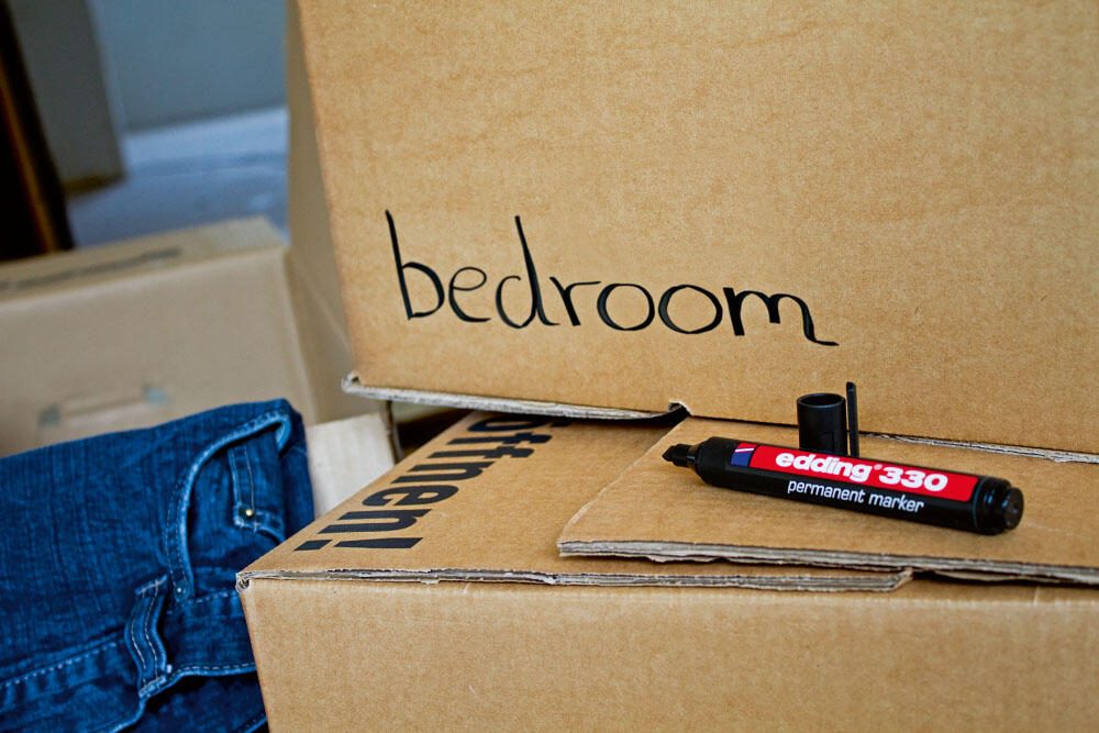 edding Permanentmarker 1.0 - 5.0 mm Rot