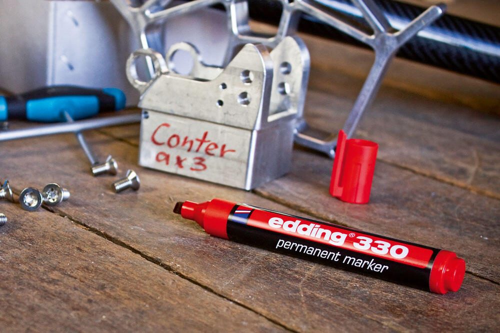 edding Permanentmarker 1.0 - 5.0 mm Rot