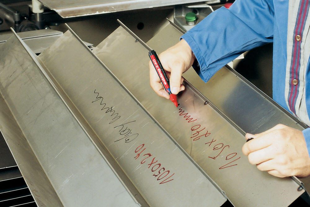 edding Permanentmarker 1.0 - 5.0 mm Rot