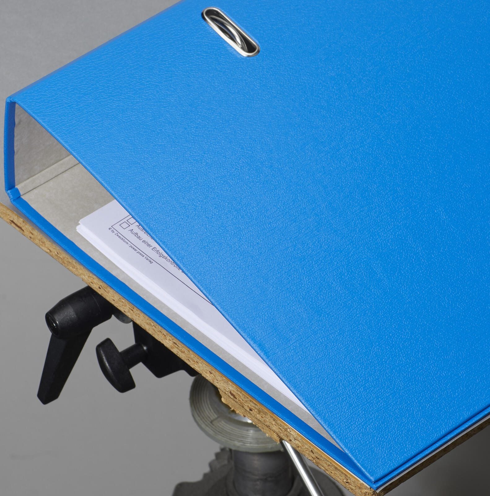 bene Ordner Rückenbreite 8 cm DIN A4 Kunststoff blau
