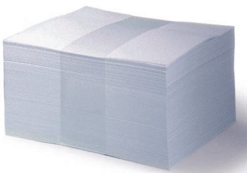 DURABLE Notizzettel lose 9 cm x 9 cm weiß