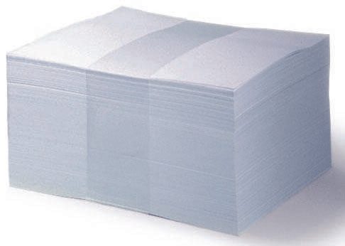 DURABLE Notizzettel lose 9 cm x 9 cm weiß