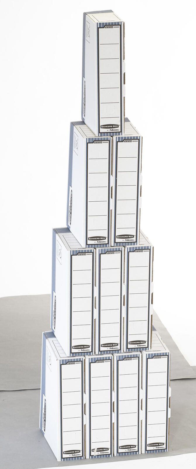 Bankers Box Archivboxen für Ordner 8,0 x 26,5 x 32,7 cm