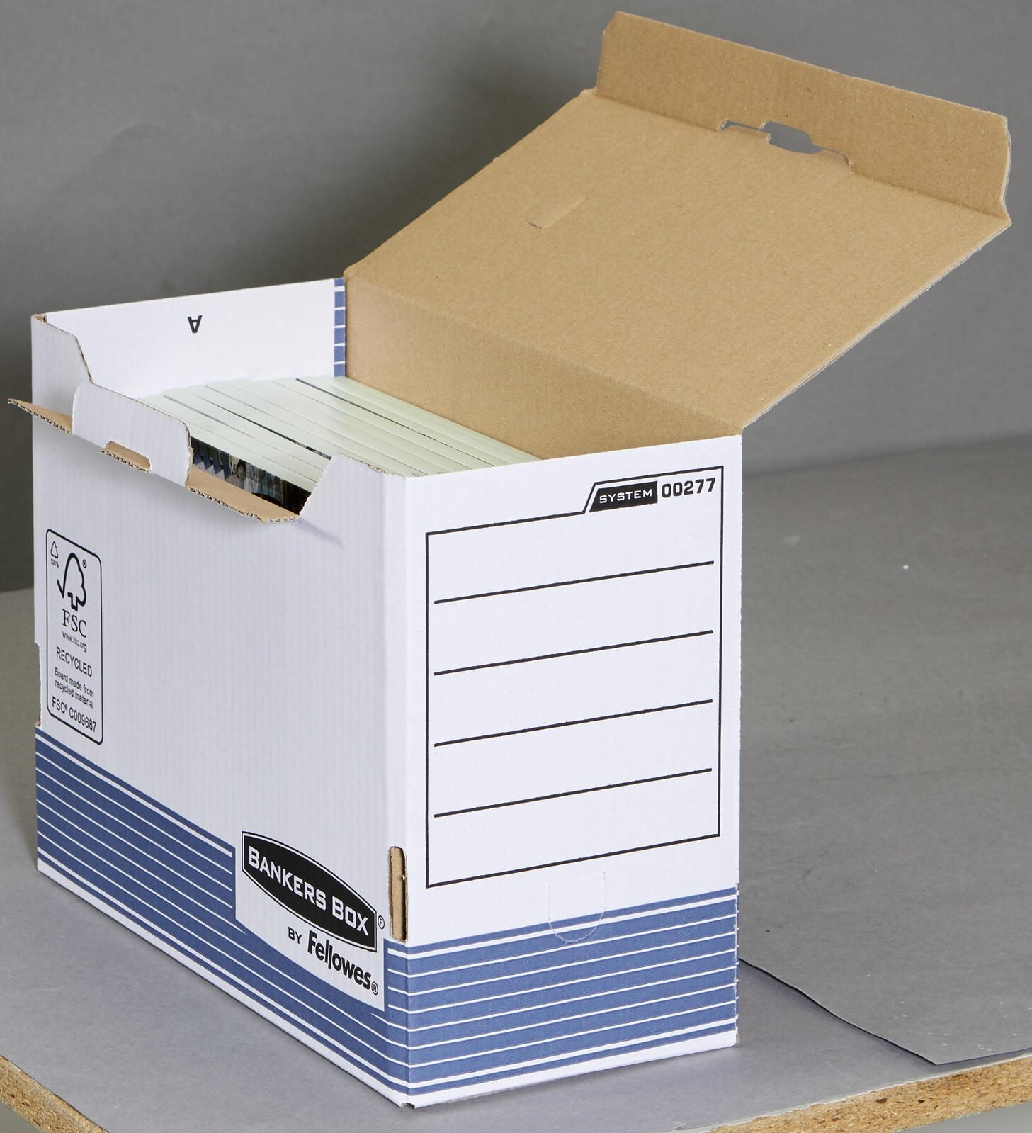 Bankers Box Archivboxen für Ordner 15,5 x 26,5 x 32,7 cm