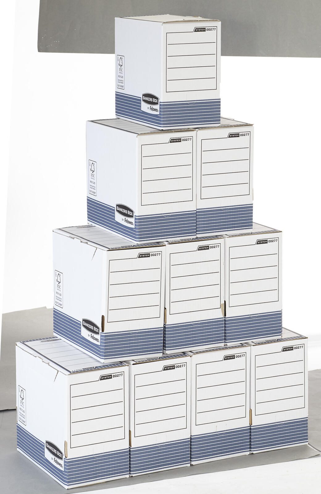 Bankers Box Archivboxen für Ordner 15,5 x 26,5 x 32,7 cm
