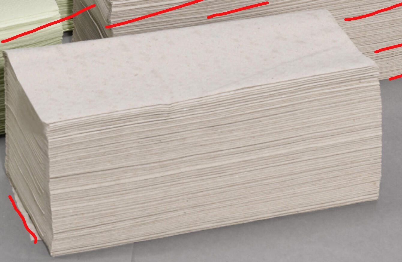 Papierhandtücher Natur 2-lagig