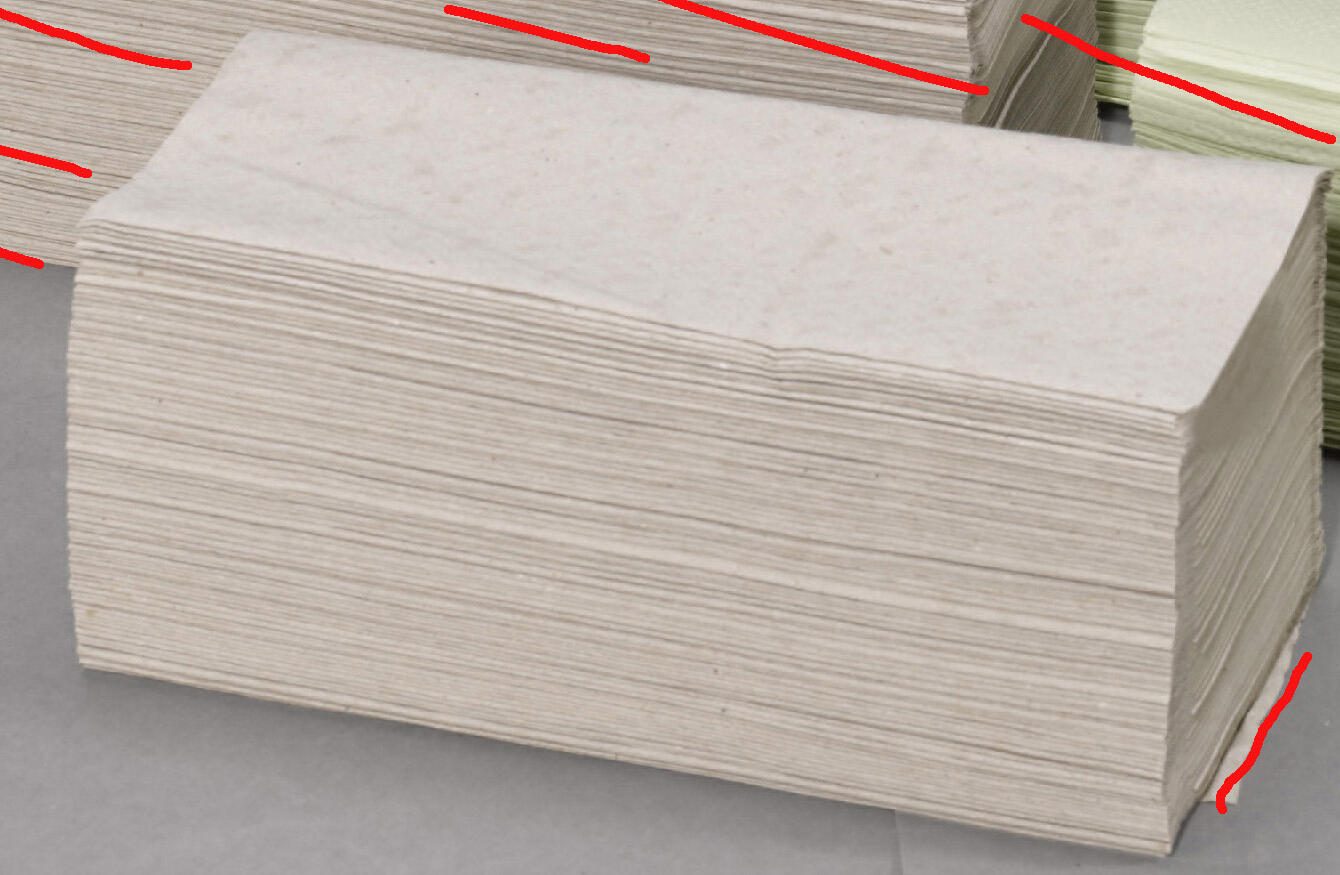 Papierhandtücher Natur 2-lagig