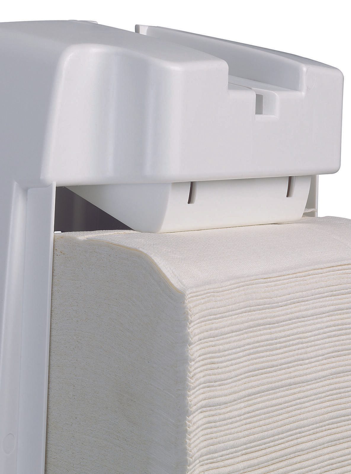 Aquarius® Papierhandtuchspender 600 Tücher weiß