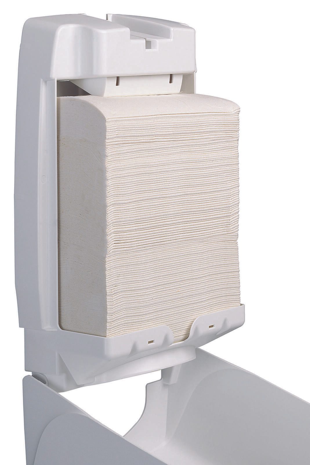 Aquarius® Papierhandtuchspender 600 Tücher weiß