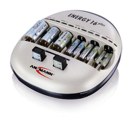ANSMANN Akku-Ladegerät Energy 16 Plus