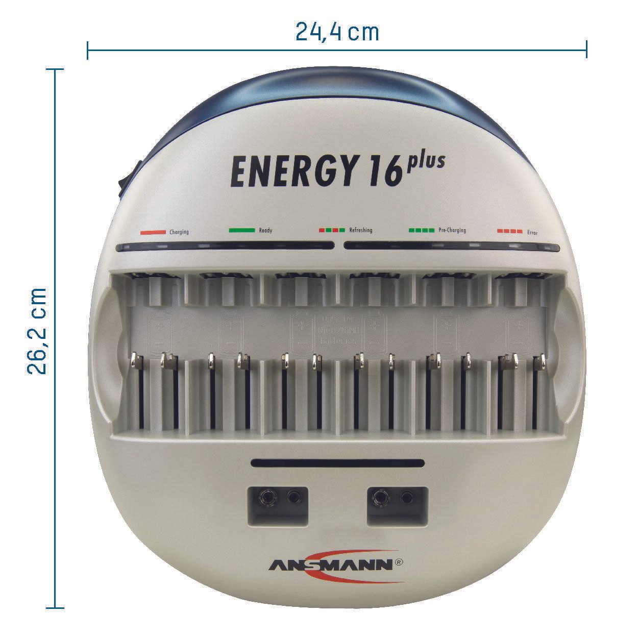 ANSMANN Akku-Ladegerät Energy 16 Plus