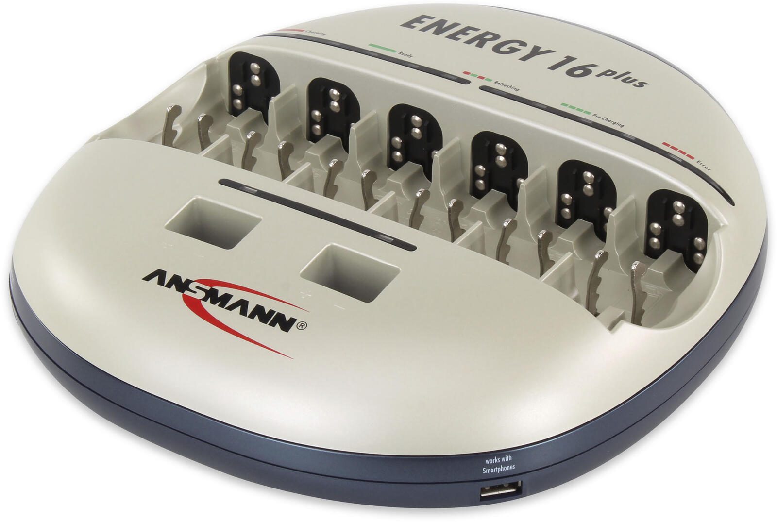 ANSMANN Akku-Ladegerät Energy 16 Plus
