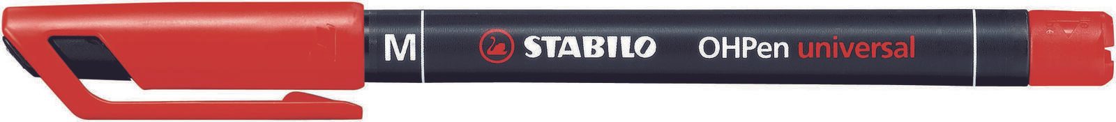 STABILO OHPen universal Folienstifte 1.0 mm Rot